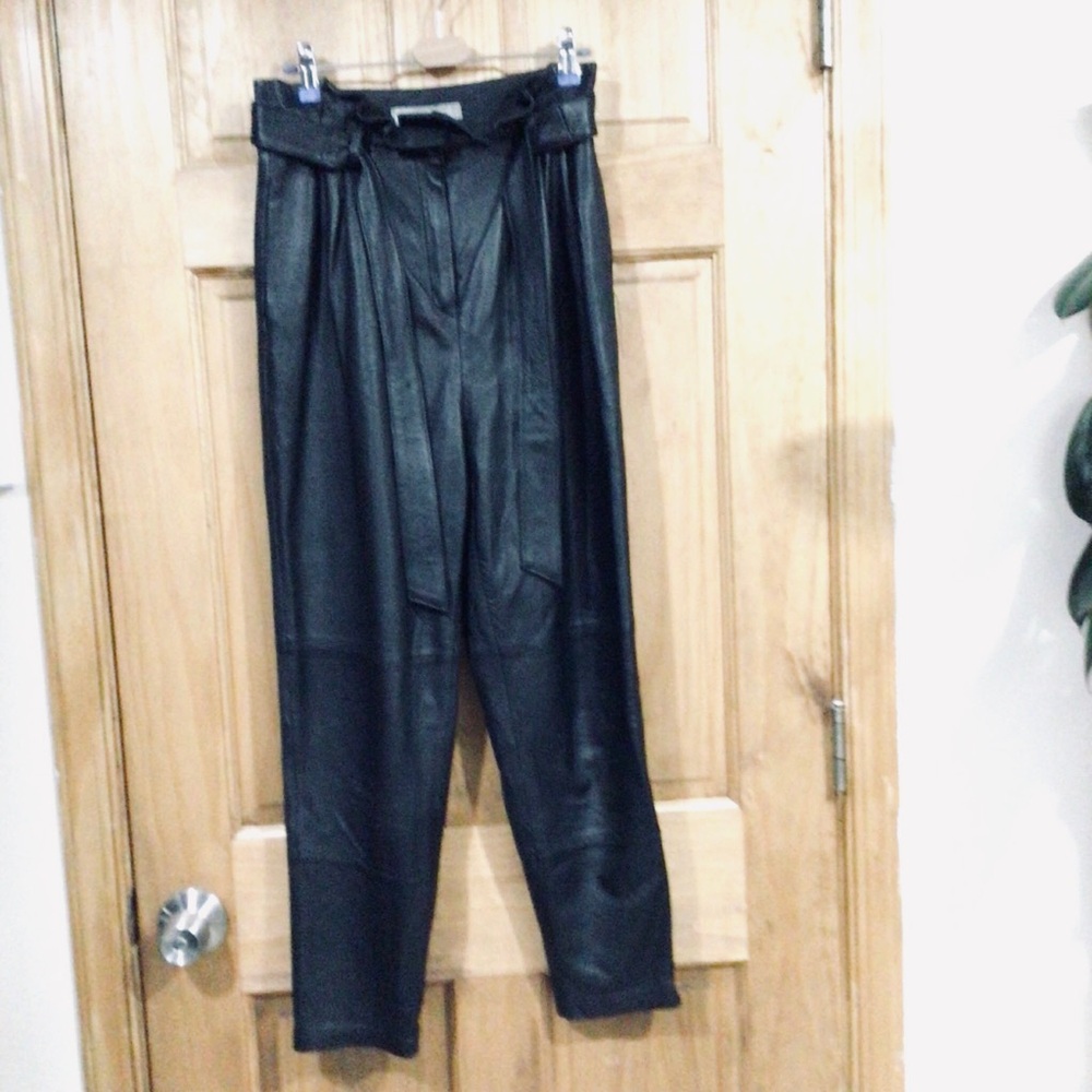 Real Leather Pants